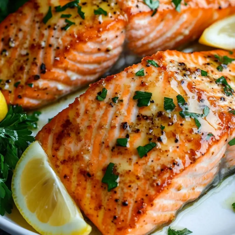 Lemon Garlic Salmon